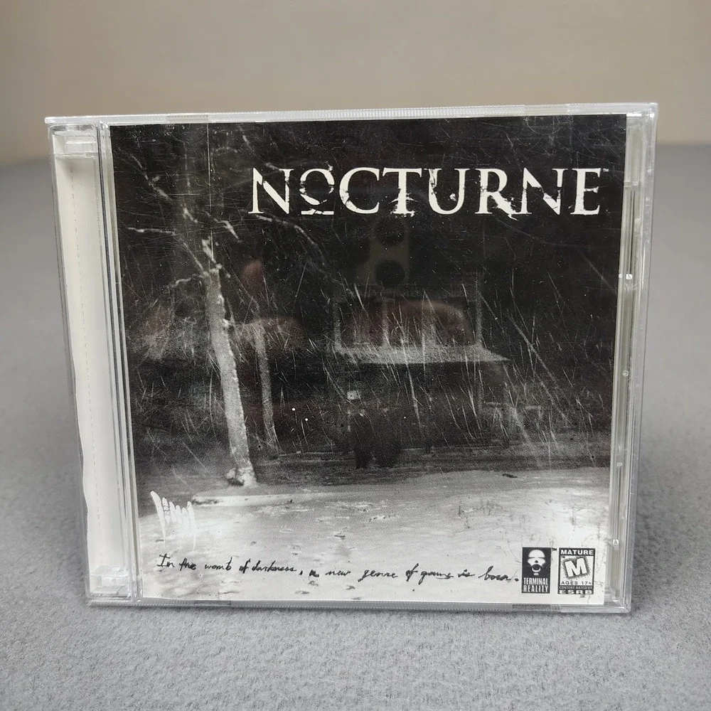 Nocturne PC Game (1999) CD-ROM Terminal Reality Mature Vintage Horror Gaming